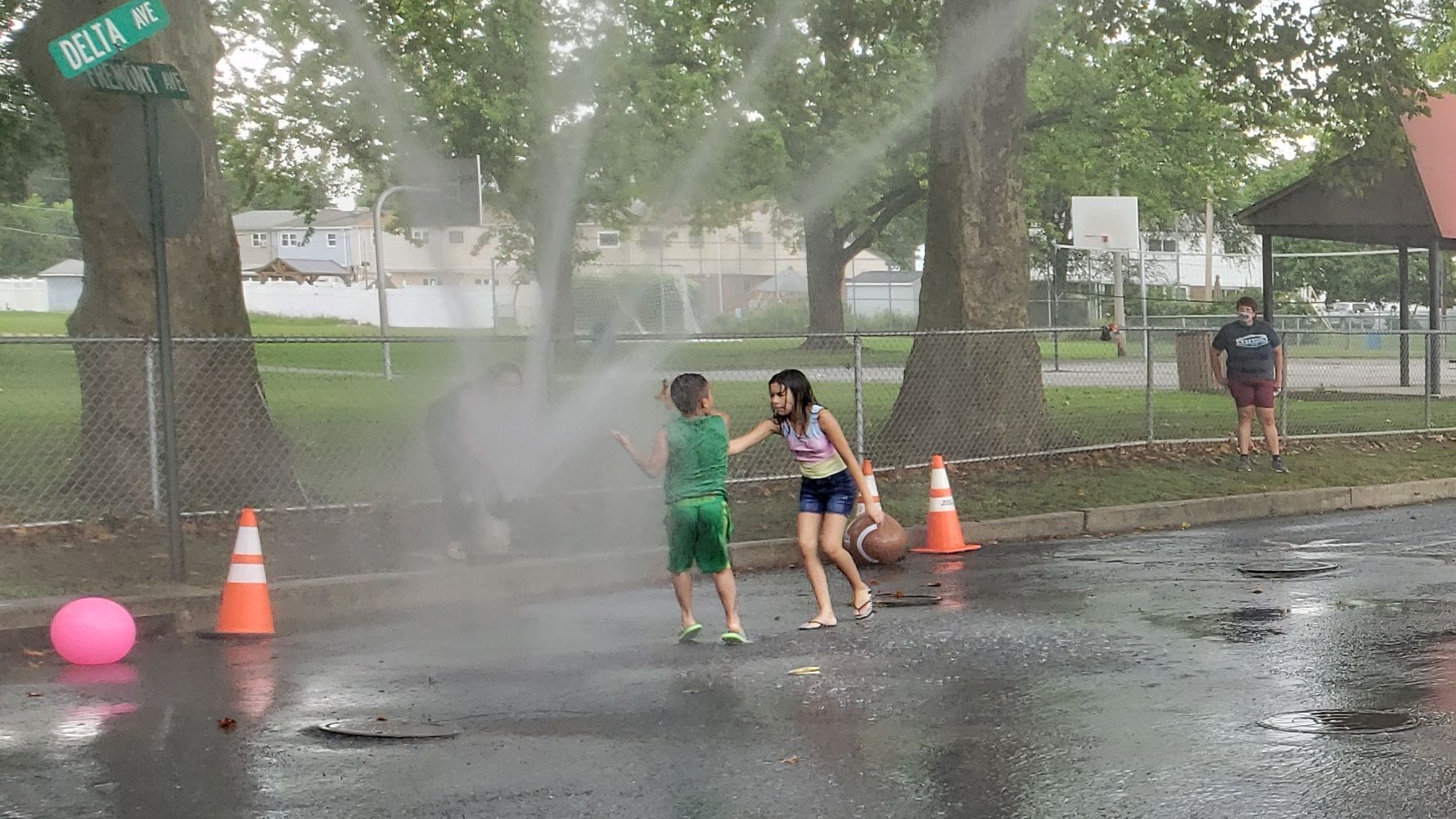 Wacky Water Wednesday in Reading's Northmont neighborhood